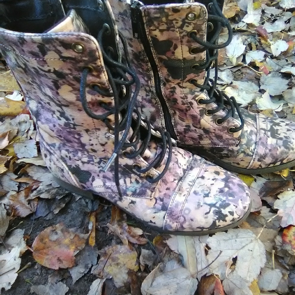 Charlotte russe Floral Boots
